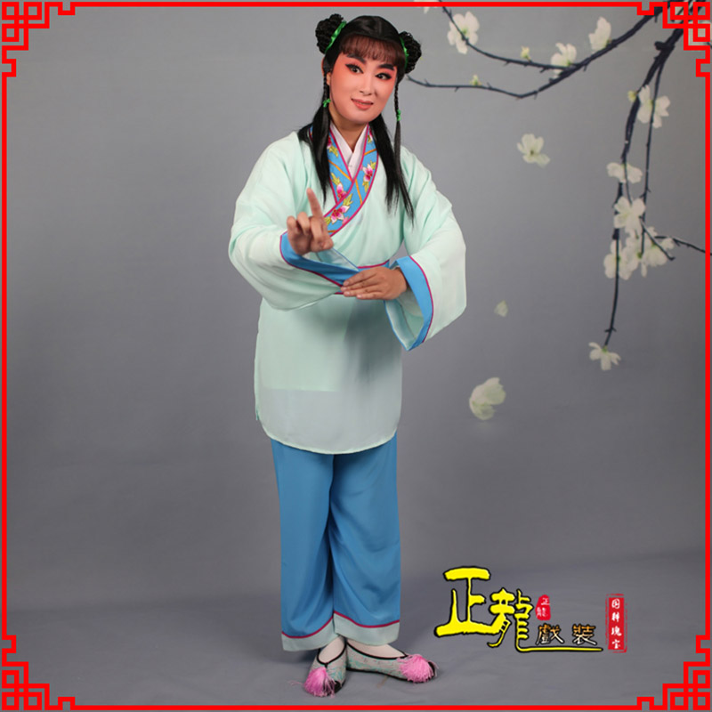 彭阳歌仔戏童生小孩影视银心四九服 书童衣