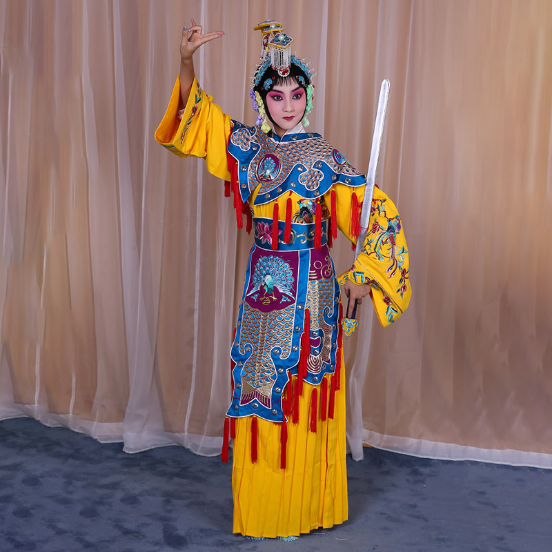 彭阳霸王别姬虞姬服 软绉别姬服