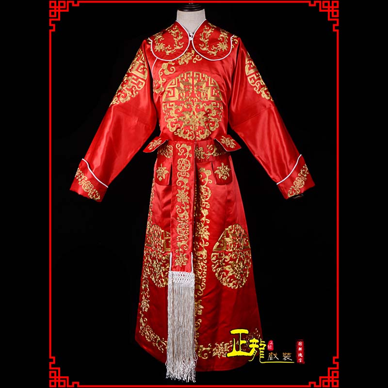 彭阳武生戏服戏曲打衣箭蟒