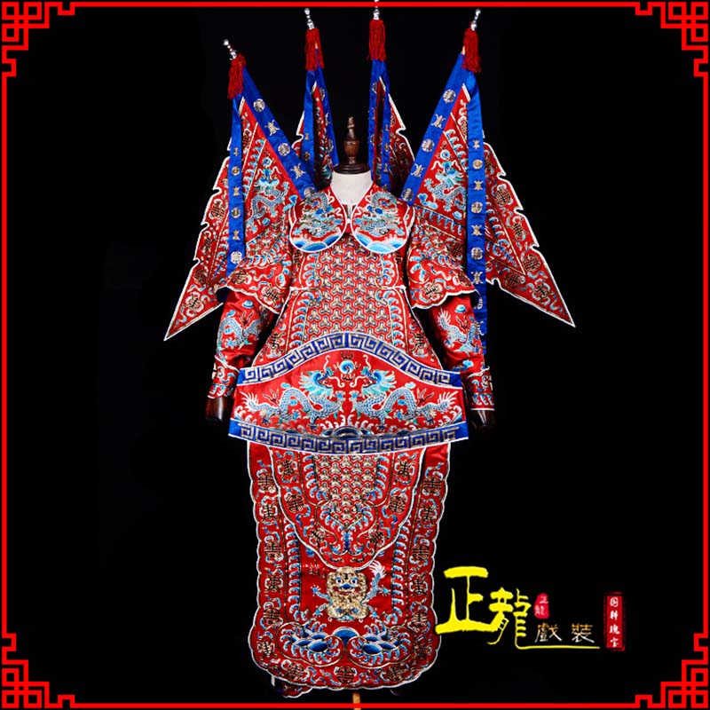 彭阳武生戏服戏曲武将靠